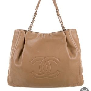 Authentic Chanel CC Chain Tote